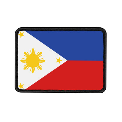Flag Village Philippines Flag Embroidery Iron-On Patches