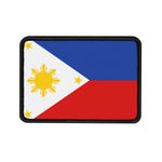 Flag Village Philippines Flag Embroidery Iron-On Patches