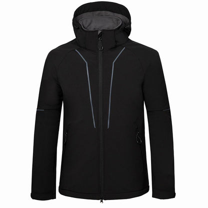 Flag Village Men's outdoor mountaineering storm suit windbreaker soft shell suit
