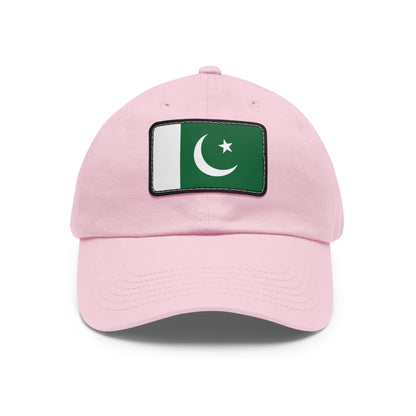 Flag Village Pakistan Flag Hat Cap with Leather Patch