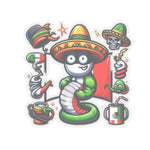 Flag Village USA Mexico Flag Stickers 2", 3", 4", 6" MX02