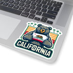 Flag Village USA California State Flag Stickers 2", 3", 4", 6" CA03