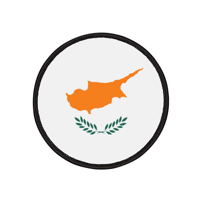 Flag Village Cyprus Flag Embroidery Iron-On Patches