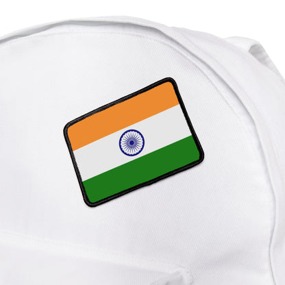 Flag Village India Flag Embroidery Iron-On Patches