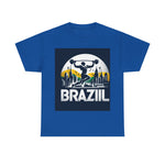 Flag Village Brazil Sporting Flag T-SHIRT Heavy Cotton Tee BRA0003
