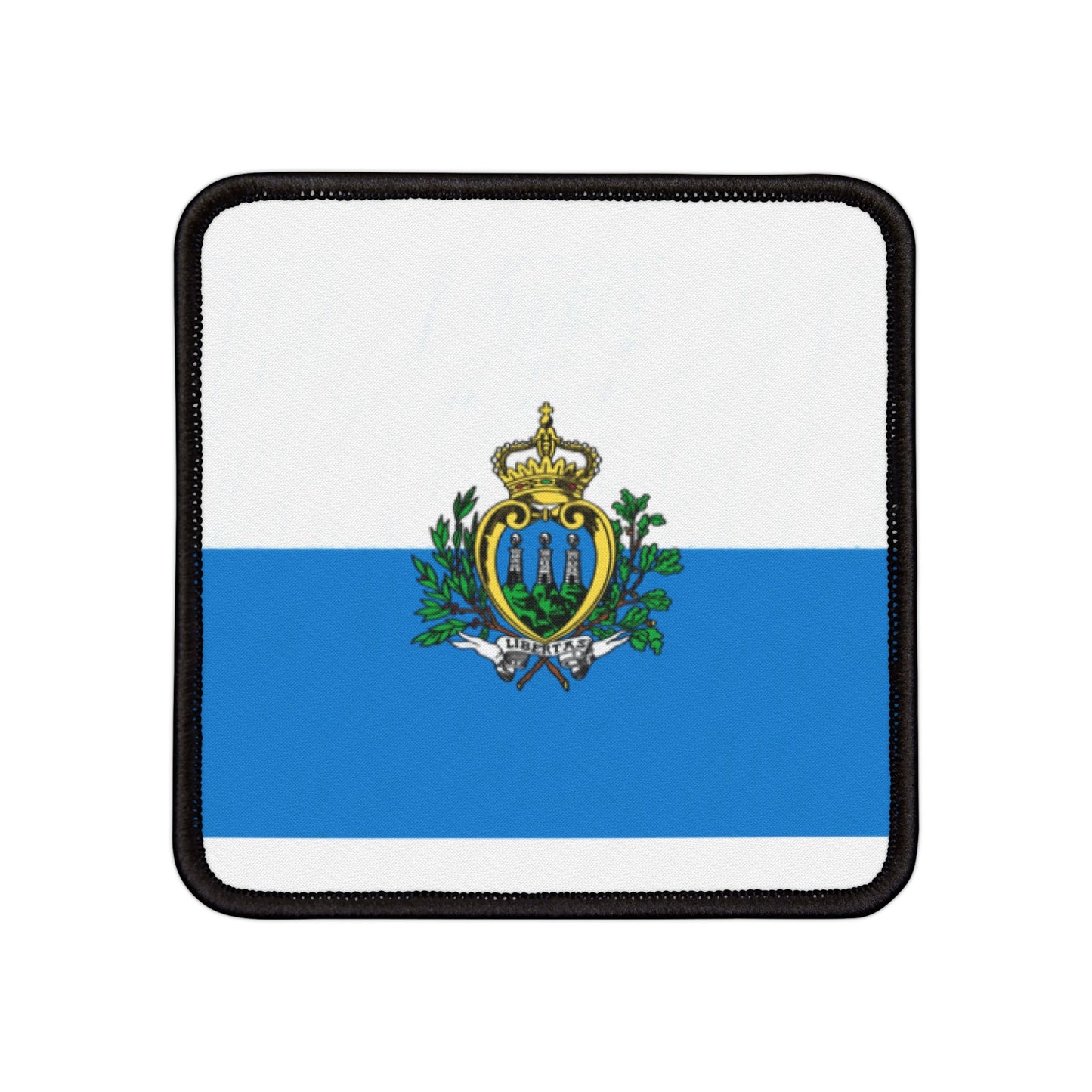 Flag Village San Marino Flag Embroidery Iron-On Patches