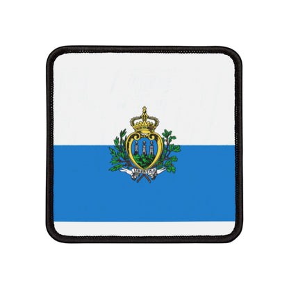 Flag Village San Marino Flag Embroidery Iron-On Patches