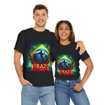 Flag Village Brazil Sporting Flag T-SHIRT Heavy Cotton Tee BRA0007