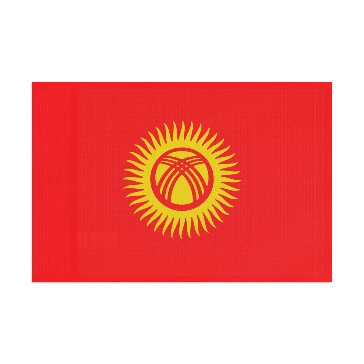 Flag Village Kyrgyzstan Flag 18" x 12" / 36" x 24" / 60" x 36"
