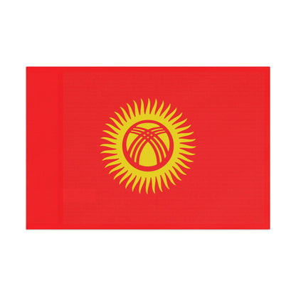Flag Village Kyrgyzstan Flag 18" x 12" / 36" x 24" / 60" x 36"