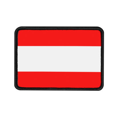 Flag Village Austria Flag Embroidery Iron-On Patches