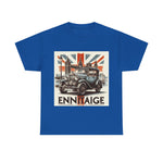 Flag Village UK Vintage Car Flag T-SHIRT Heavy Cotton Tee UK0003