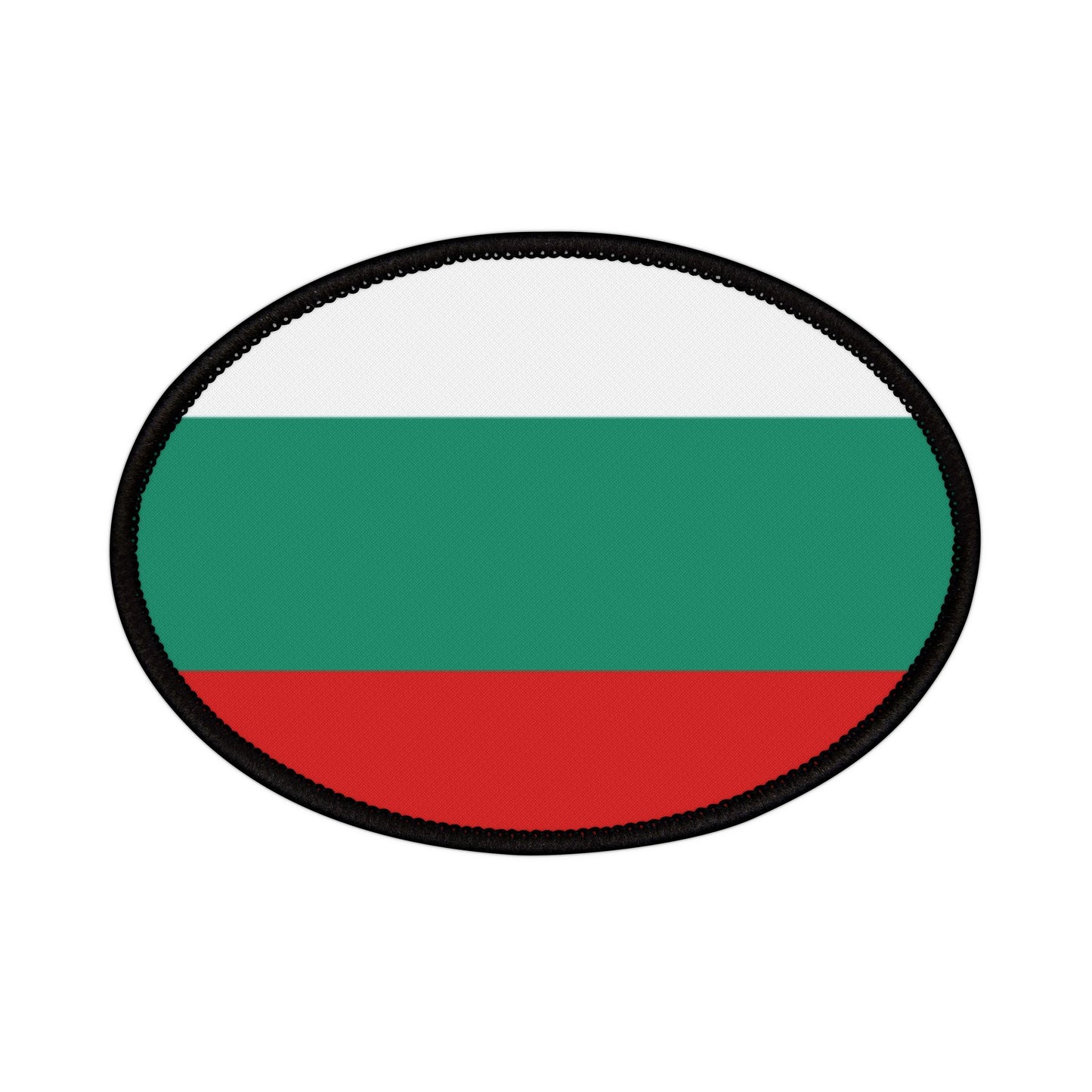 Flag Village Bulgaria Flag Embroidery Iron-On Patches