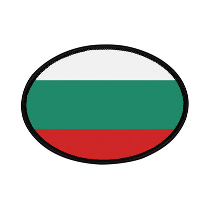 Flag Village Bulgaria Flag Embroidery Iron-On Patches
