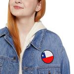 Flag Village Chile Flag Embroidery Iron-On Patches