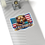 Flag Village USA California State Flag Stickers 2", 3", 4", 6" CA02