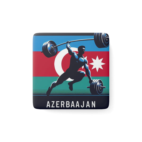 Flag Village Azerbaijan National Flag Magnet 2" x 2"