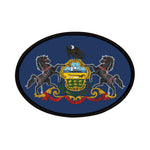 Flag Village Pennsylvania State Flag Embroidered Iron-On Patch