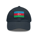 Flag Village Azerbaijan Flag Hat Cap with Leather Patch