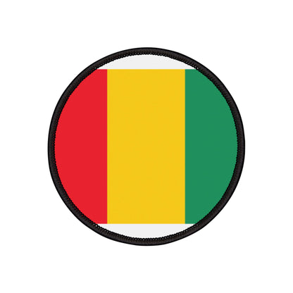 Flag Village Guinea Flag Embroidery Iron-On Patches