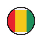 Flag Village Guinea Flag Embroidery Iron-On Patches