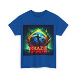 Flag Village Brazil Sporting Flag T-SHIRT Heavy Cotton Tee BRA0007