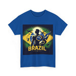 Flag Village Brazil Sporting Flag T-SHIRT Heavy Cotton Tee BRA0012