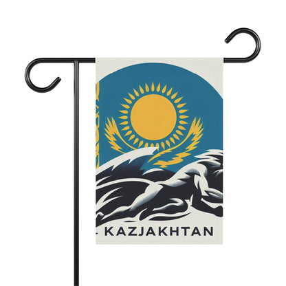Flag Village Kazakhstan Flag Sporting Garden & House Banner KAZ0004