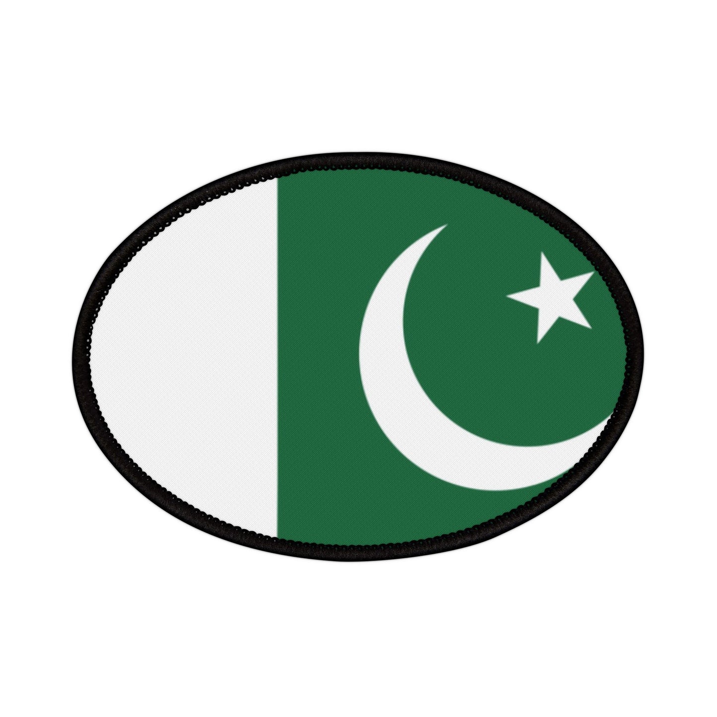Flag Village Pakistan Flag Embroidery Iron-On Patches