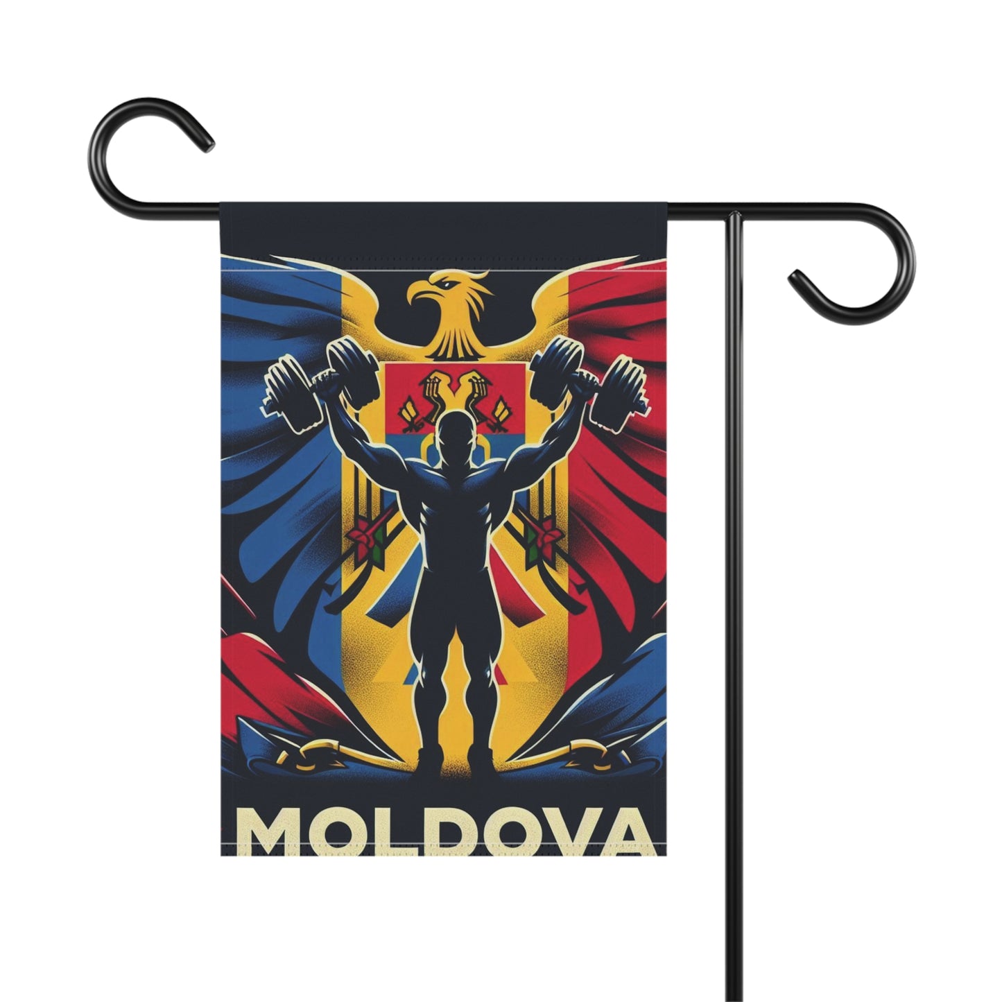 Flag Village Moldova Flag Sporting Garden & House Banner MDA0003