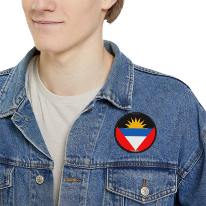Flag Village Antigua And Barbuda Flag Embroidery Iron-On Patches