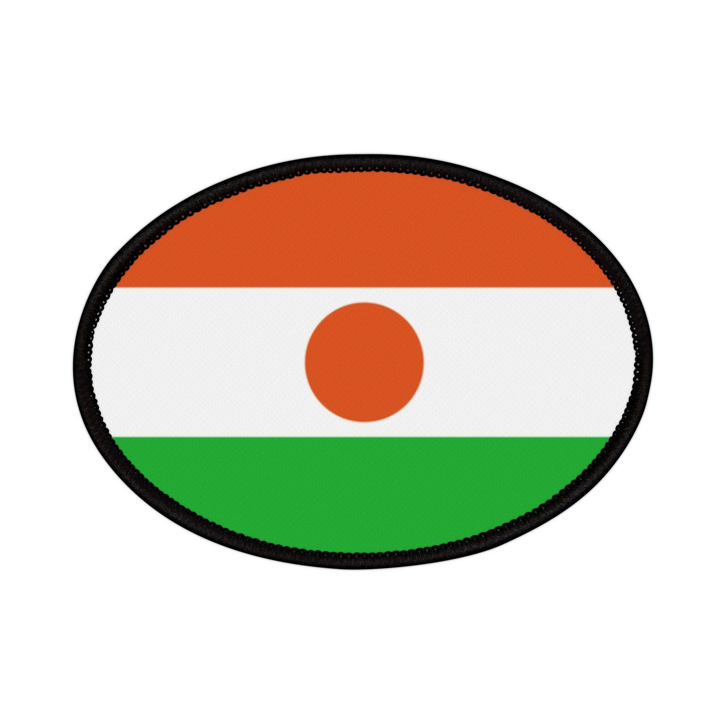 Flag Village Niger Flag Embroidery Iron-On Patches
