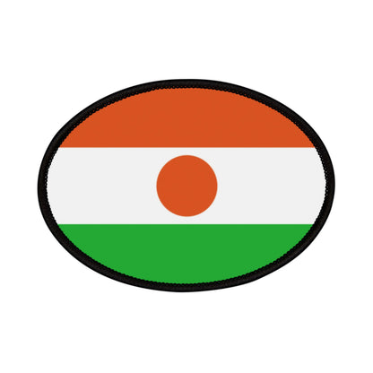 Flag Village Niger Flag Embroidery Iron-On Patches
