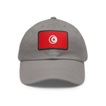 Flag Village Tunisia Flag Hat Cap with Leather Patch