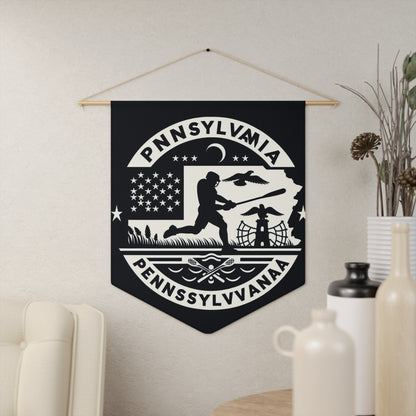 Flag Village Pennsylvania State Flag Pennant Sporting Home Wall decoration PA0002