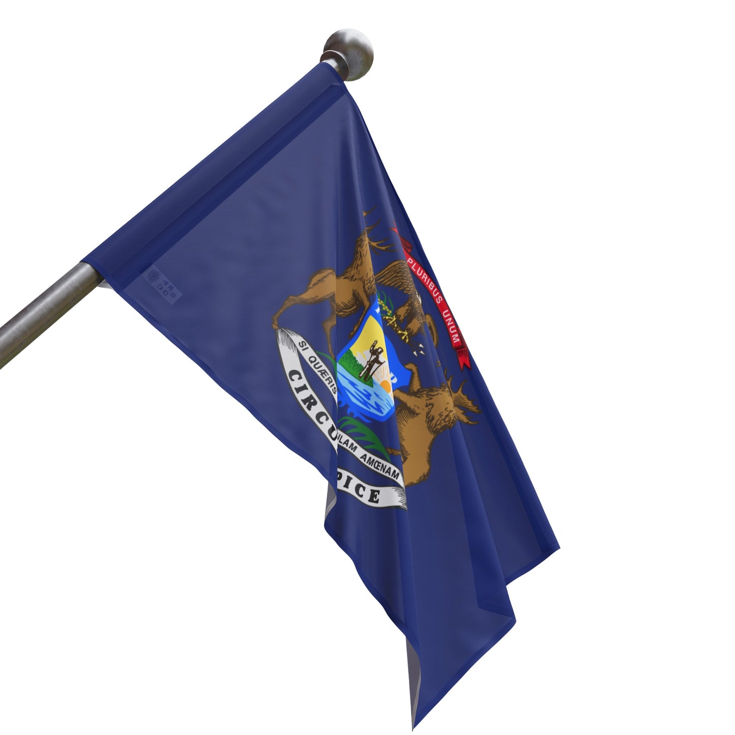 Flag Village USA Michigan State Flag 18" x 12" / 36" x 24" / 60" x 36"