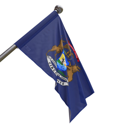 Flag Village USA Michigan State Flag 18" x 12" / 36" x 24" / 60" x 36"
