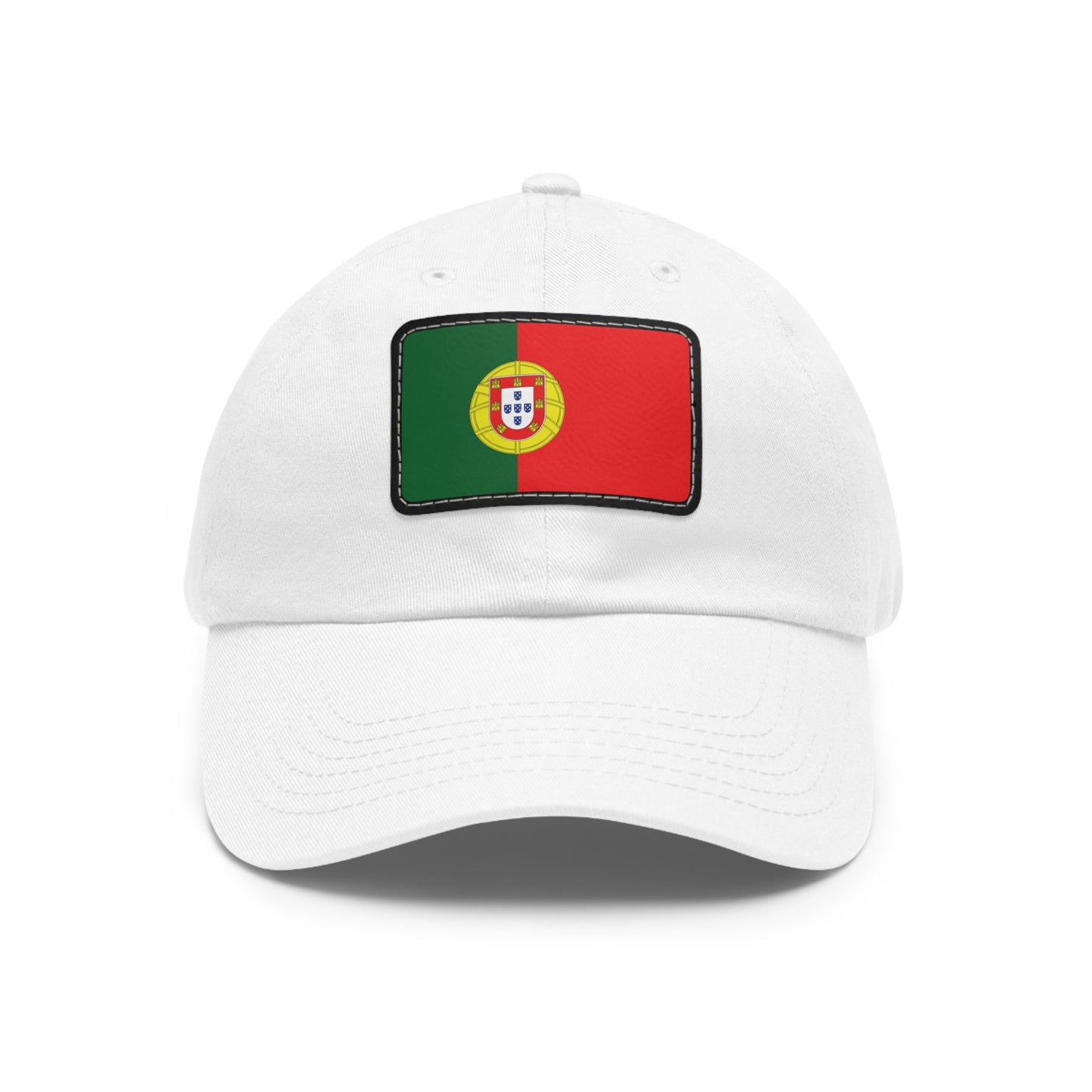 Flag Village Portugal Flag Hat Cap with Leather Patch