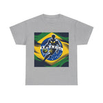 Flag Village Brazil Sporting Flag T-SHIRT Heavy Cotton Tee BRA0014