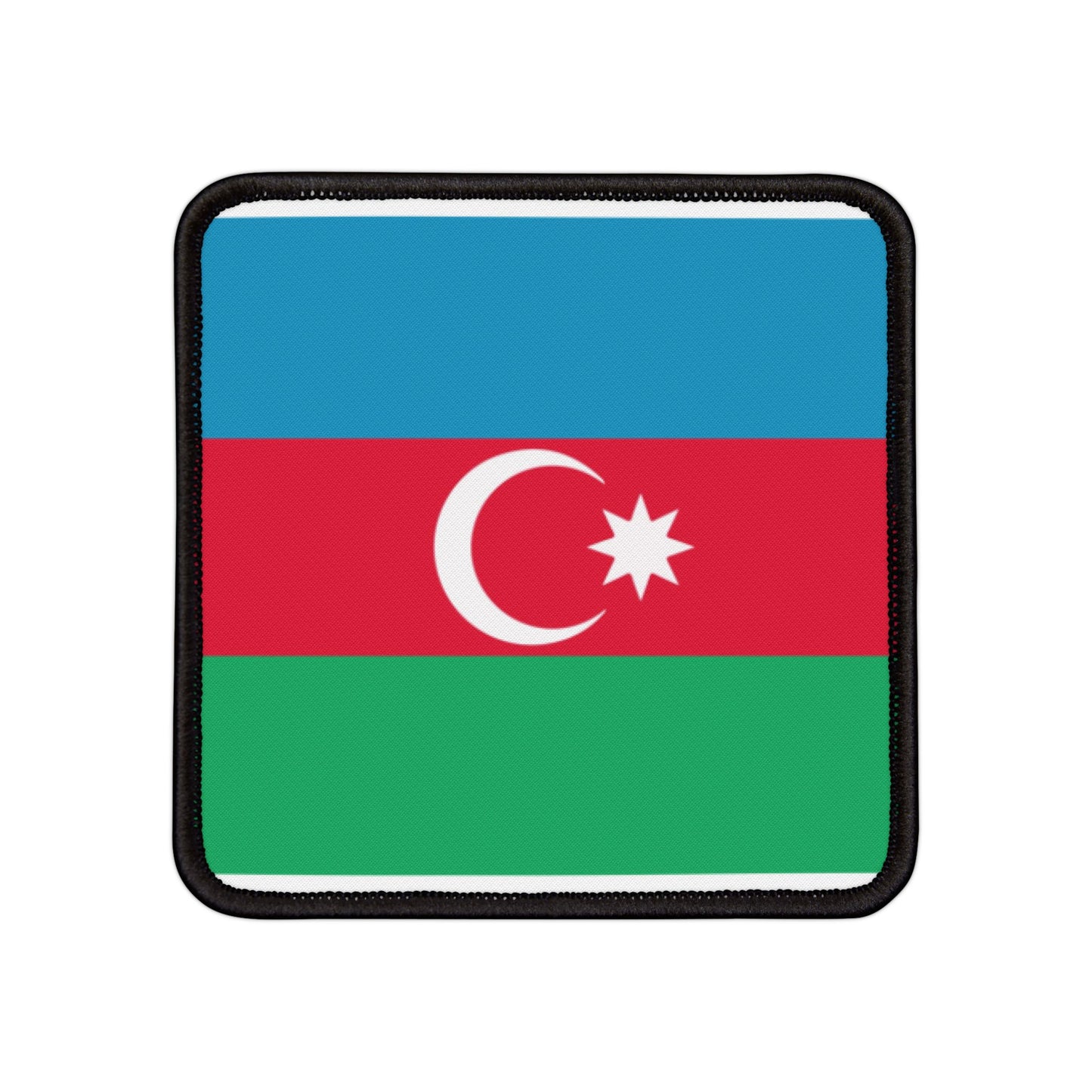 Flag Village Azerbaijan Flag Embroidery Iron-On Patches