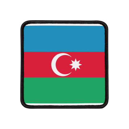 Flag Village Azerbaijan Flag Embroidery Iron-On Patches