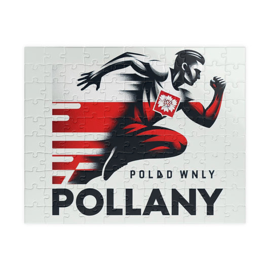 Copy of Flag Village Poland Sporting Flag Puzzle (110, 252, 520, 1014-piece) POL0007