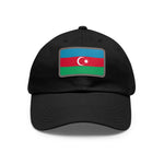 Flag Village Azerbaijan Flag Hat Cap with Leather Patch