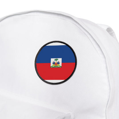 Flag Village Haiti Flag Embroidery Iron-On Patches