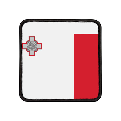 Flag Village Malta Flag Embroidery Iron-On Patches