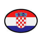 Flag Village Croatia Flag Embroidery Iron-On Patches