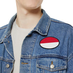 Flag Village Monaco Flag Embroidery Iron-On Patches