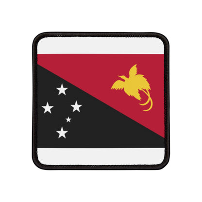 Flag Village Papua New Guinea Flag Embroidery Iron-On Patches