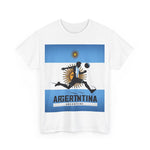 Flag Village Argentina Sporting Flag T-SHIRT Heavy Cotton Tee ARG0005