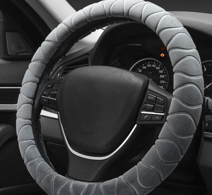 Flag Village Auto Tools Car plush steering wheel cover